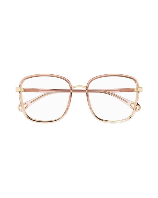 Chloé Black Ch0034O 004 Optical Frames Injected Transparent Squared
