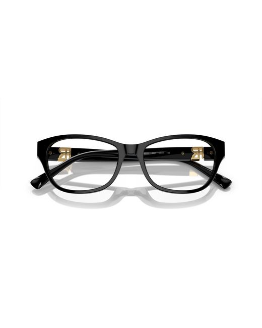 Ralph Lauren Black Rl6237U 5001 Optical Frames Acetate Transparent Round Normal