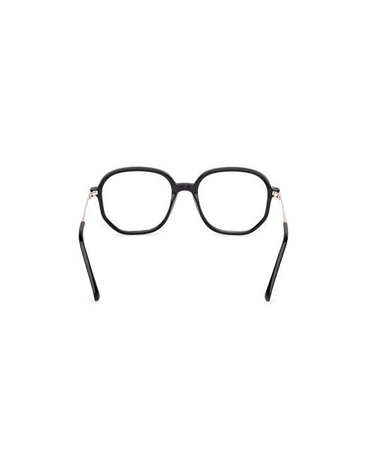 MAX&Co. Black Mo5199 001 Optical Frames Injected Geometric Normal