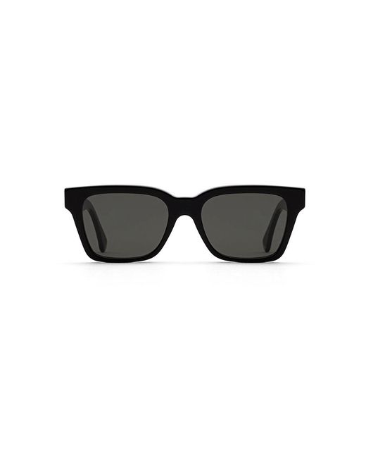 Retrosuperfuture Black C2N America Sunglasses Acetate Squared