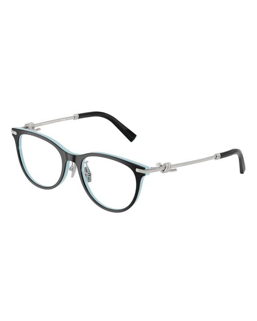 Tiffany & Co Black Tf2279D 8055 Optical Frames Acetate Round Normal