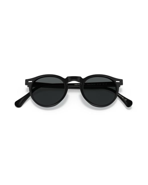 Oliver Peoples Black Ov5217S Gregory Peck Sun 1031P2 Sunglasses Acetate Pantos Polarized