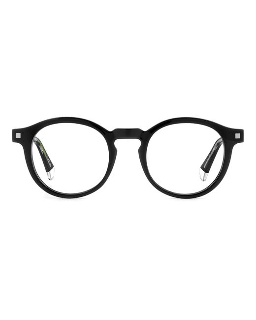 Polaroid Black Pld D492 807 Optical Frames Plastic Round for men