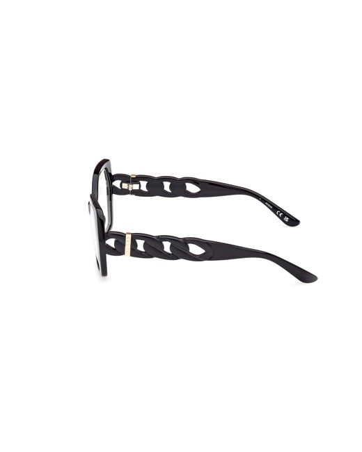Guess Black Gu50116 001 Optical Frames Injected Geometric Normal