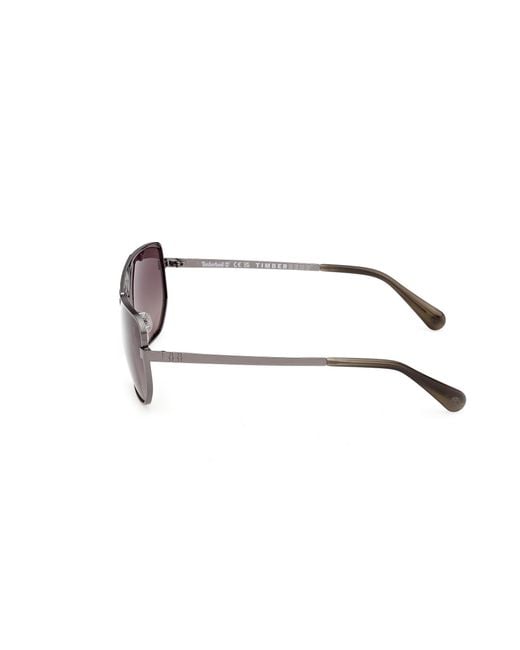 Timberland Black Tb00076 06H Sunglasses Squared Polarized for men