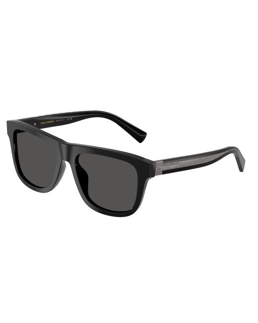 Dolce & Gabbana Black Dg4545 501/87 Sunglasses Acetate Squared Normal for men