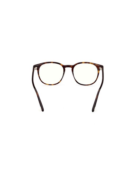 Tom Ford Black Ft5832-B 052 Optical Frames Acetate Round Normal for men