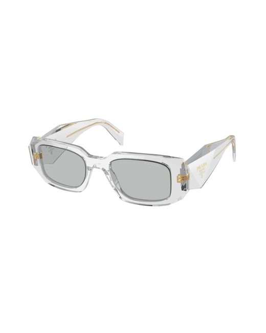 Prada Black Pr 17Ws 12R30B Sunglasses Acetate Squared Normal