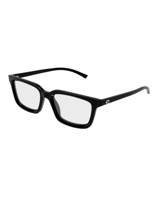 Gucci Black Gg1947O 001 Optical Frames Acetate Transparent Squared for men