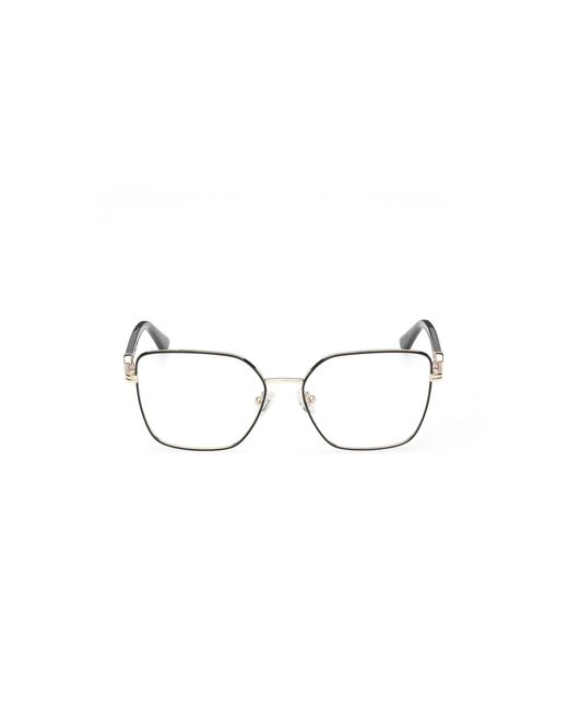 Guess Black Gu50313 096 Optical Frames Metal Squared Normal
