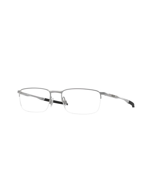 Oakley Black Ox3174 Barrelhouse 0.5 317407 Optical Frames Metal Squared Normal for men