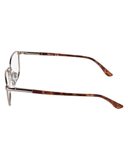 Lacoste Black L2317 662 Optical Frames Metal Round Normal