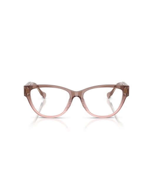 Versace Black Ve3389U 5435 Optical Frames Acetate Transparent Cat Eye Normal