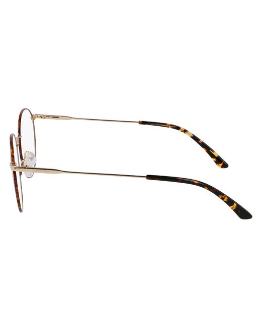 Calvin Klein Black Ck19119 025 Optical Frames Metal Round Normal