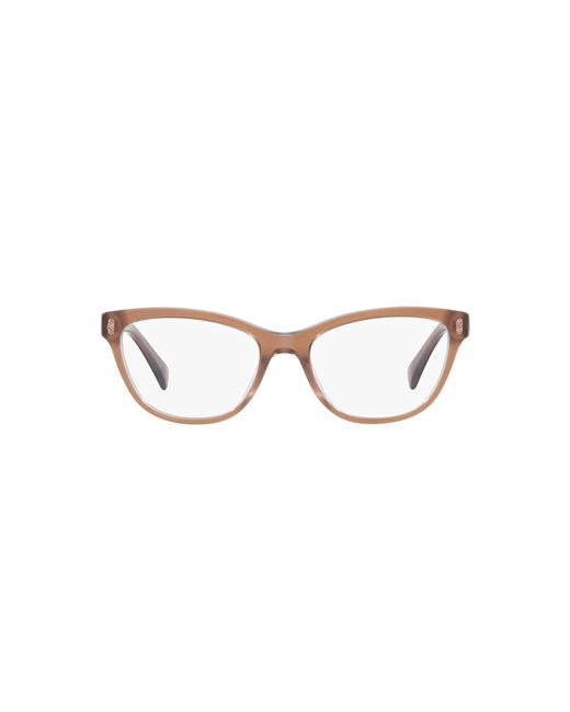 Ralph Lauren Black Ra7152U L6067 Optical Frames Acetate Transparent Round Normal