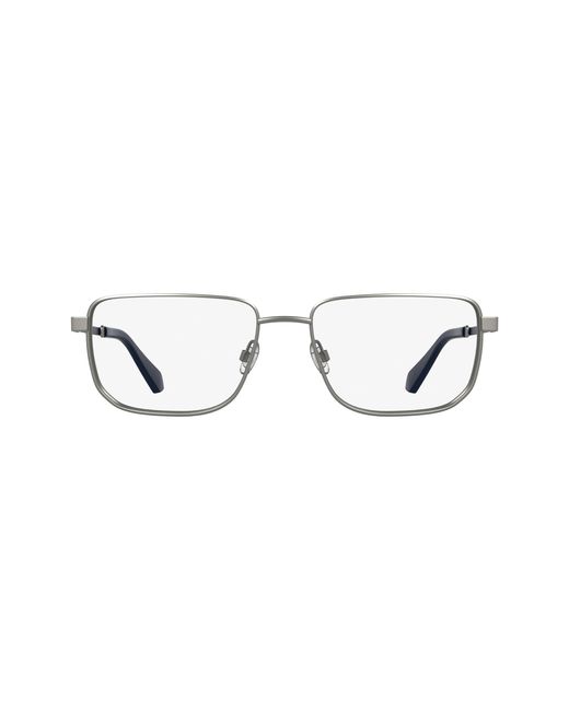 Calvin Klein Black Ckj25210 026 Optical Frames Metal Squared Normal for men