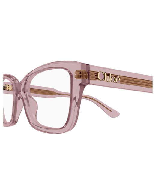 Chloé Black Ch0380O 004 Optical Frames Acetate Transparent Cat Eye