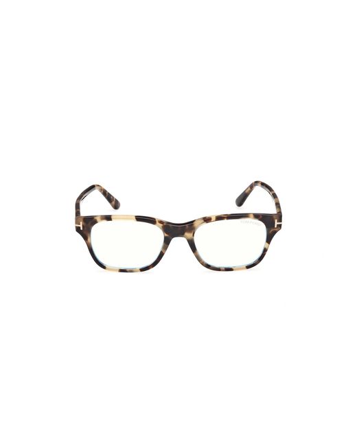 Tom Ford Black Ft6120-B 055 Optical Frames Acetate Squared Normal for men
