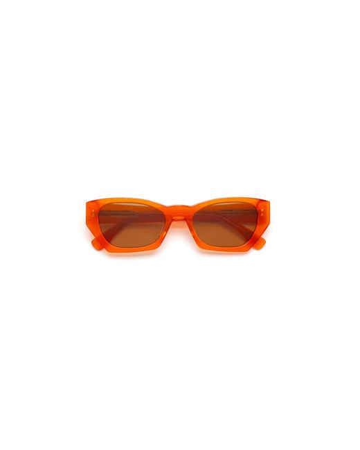 Retrosuperfuture Orange Gcj Amata Estate Mandarino Sunglasses Acetate Squared