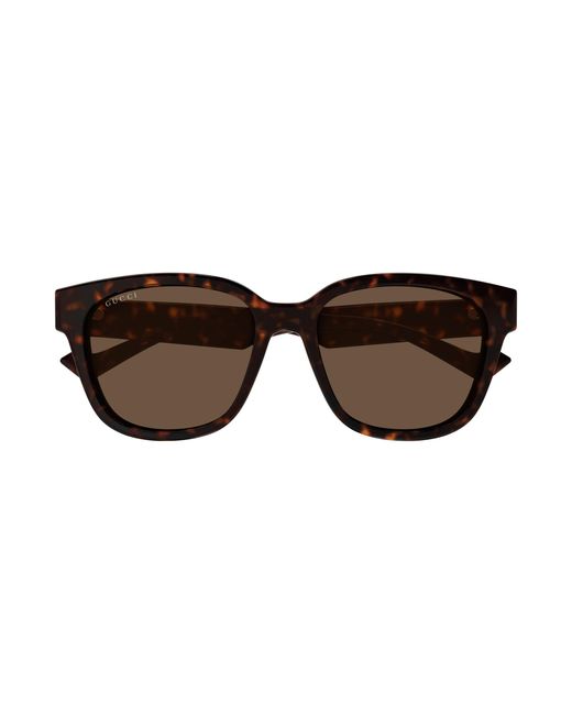 Gucci Black Gg1430Sk 002 Sunglasses Acetate Squared for men