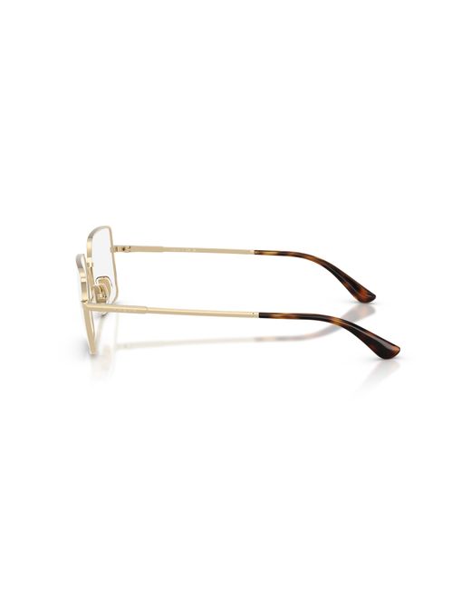 Vogue Eyewear Black Vo4340 848 Optical Frames Metal Squared Normal