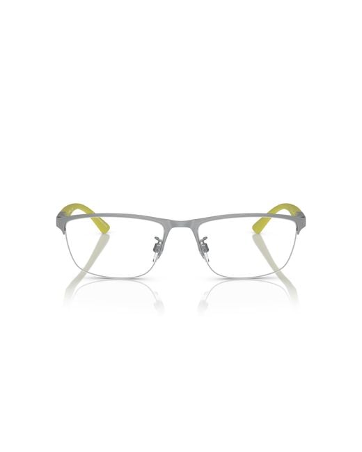 Emporio Armani Black Ea1142 3045 Optical Frames Metal Pillow for men