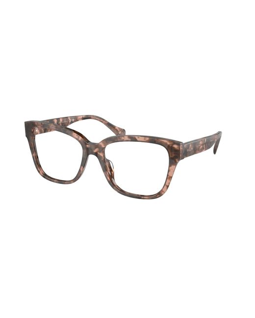 Ralph Lauren Black Ra7162U 6058 Optical Frames Acetate Transparent Squared Normal
