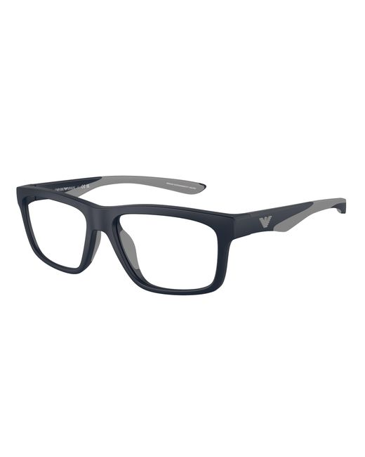 Emporio Armani Black Ea3220U 5088 Optical Frames Injected Pillow for men