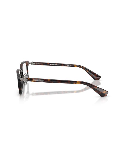 Burberry Black Be2437D 3002 Optical Frames Injected Squared Normal for men