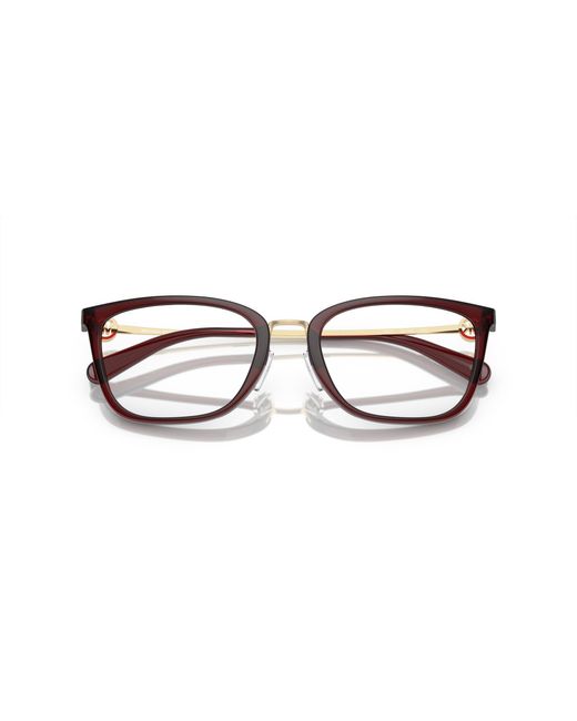 Michael Kors Black Mk4054 Captiva 3949 Optical Frames Injected Transparent Squared Normal