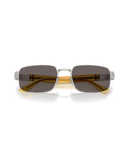 Persol Black Po1022S 518/B1 Sunglasses Metal Pillow Normal