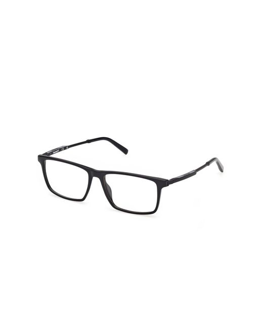 Timberland Black Tb50093 001 Optical Frames Injected Squared Normal for men