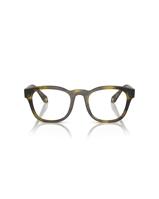 Giorgio Armani Black Ar7242 5987 Optical Frames Acetate Transparent Squared Normal for men