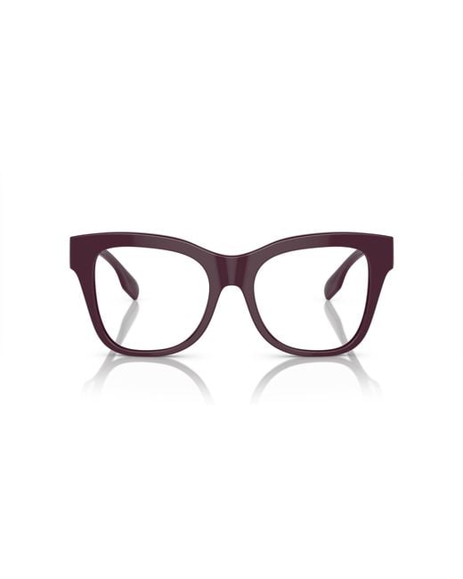 Burberry Black Be2388 3979 Optical Frames Acetate Transparent Squared Normal