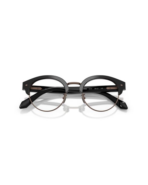 Giorgio Armani Black Ar7283 5875 Optical Frames Acetate Pantos Normal for men