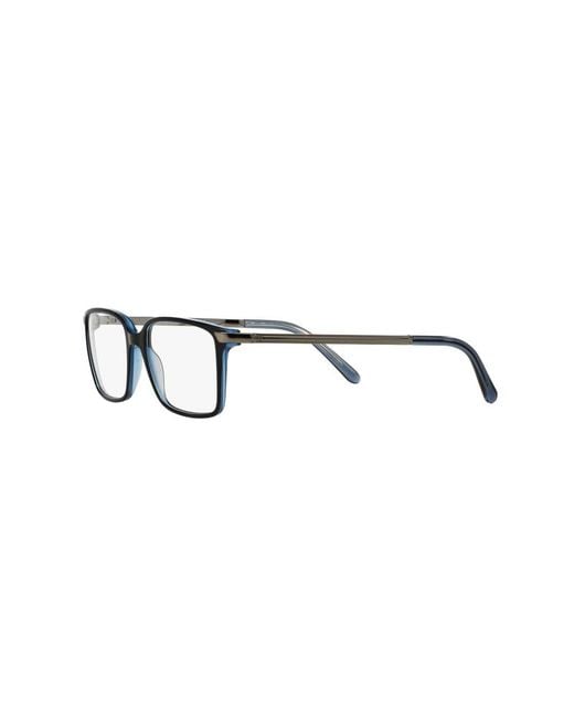 Sferoflex Black Sf1143 C584 Optical Frames Plastic Squared for men