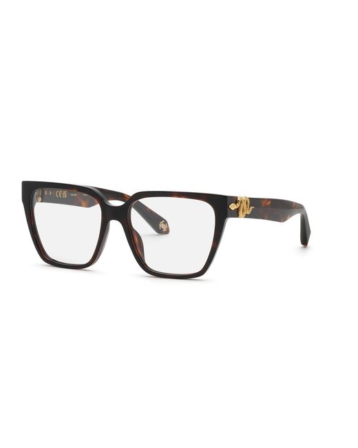 Roberto Cavalli Black Vrc145M 743 Optical Frames Acetate Butterfly