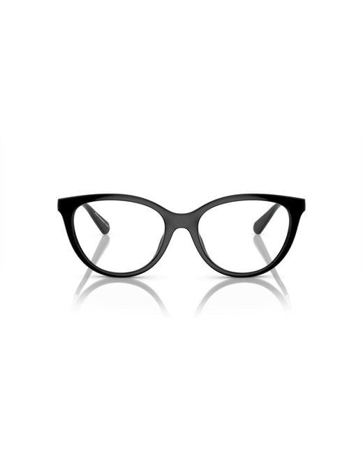 Emporio Armani Black Ea4213U 50171W Sunglasses Injected Transparent Cat Eye Normal
