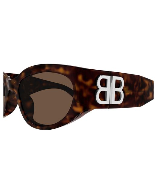 Balenciaga Black Bb0324Sk 003 Sunglasses Acetate Round