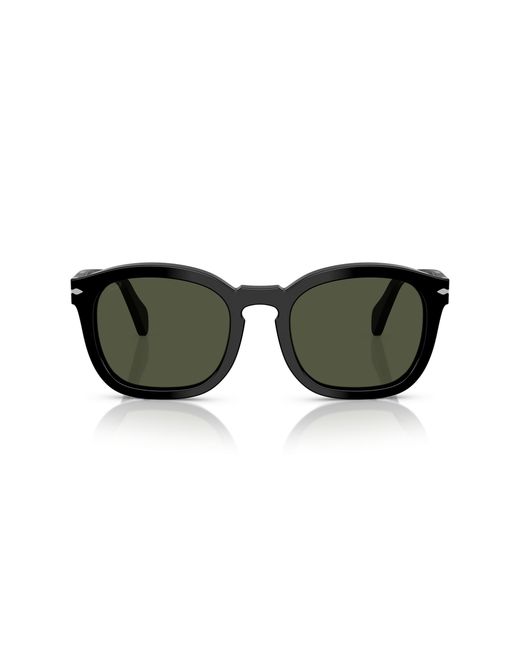 Persol Black Po0082S 95/31 Sunglasses Acetate Geometric Normal