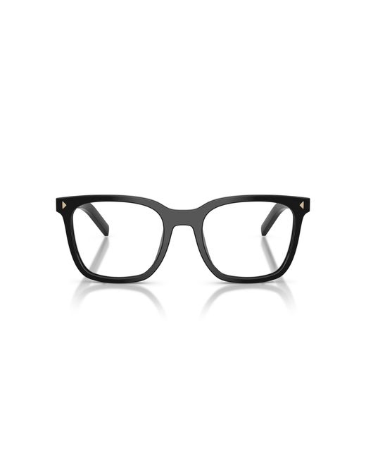 Prada Black Pr B11V 08Q1O1 Optical Frames Acetate Pillow Normal
