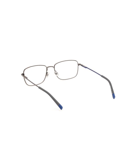Timberland Black Tb1844 006 Optical Frames Metal Squared Normal for men