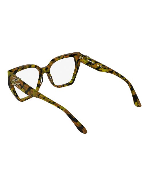 Karl Lagerfeld Black Kl6214 212 Optical Frames Acetate Squared Normal
