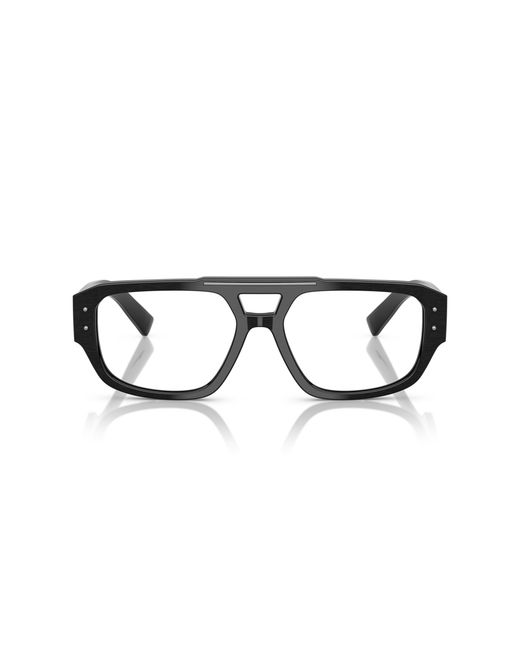 Dolce & Gabbana Black Dg3406 2820 Optical Frames Acetate Pilot Normal for men