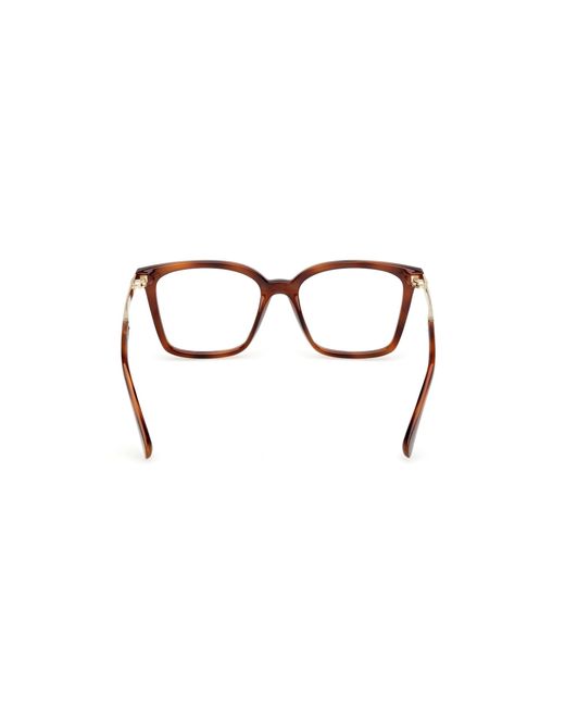 MAX&Co. Black Mo5189 052 Optical Frames Injected Squared Normal