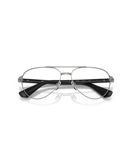 Burberry Black Be1397 1005 Optical Frames Metal Pilot Normal for men