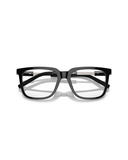 Giorgio Armani Black Ar7252U 5875 Optical Frames Acetate Transparent Squared Normal for men