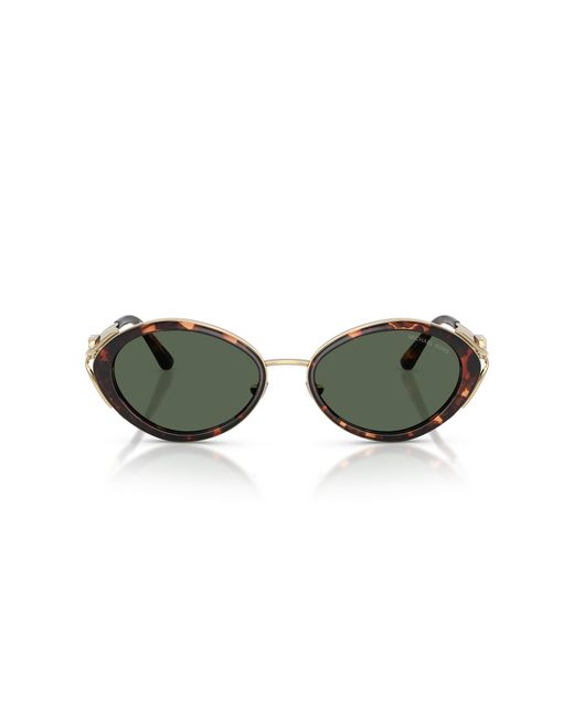 Michael Kors Black Mk1179 Key West 403171 Sunglasses Metal Round Normal