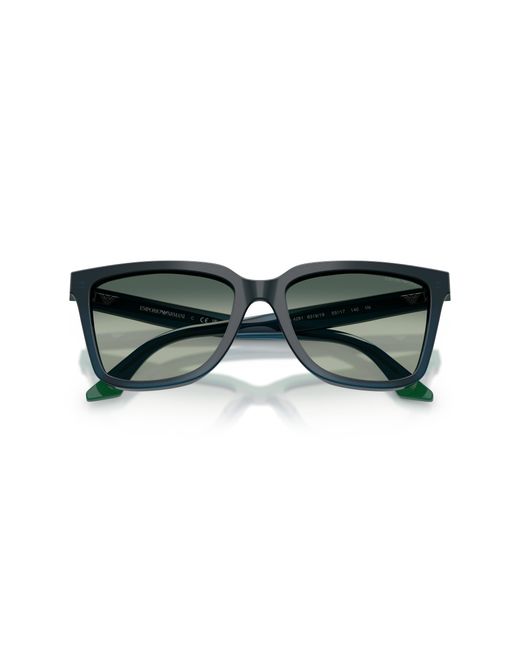 Emporio Armani Black Ea4261 631919 Sunglasses Acetate Geometric Normal Shaded