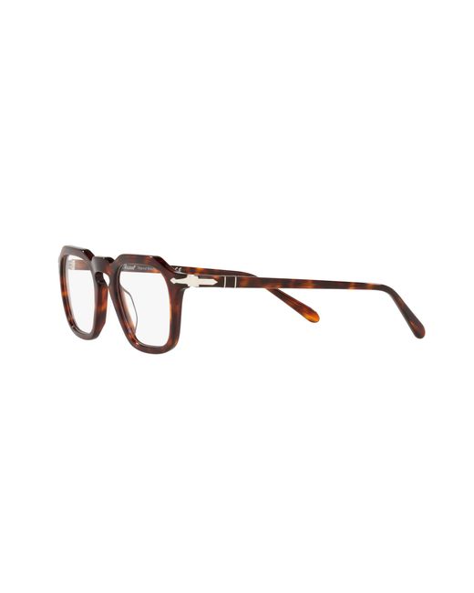 Persol Black Po3292V 24 Optical Frames Acetate Transparent Squared Normal